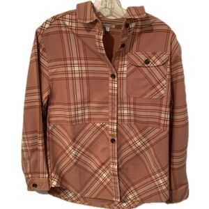 Kids Plaid Jacket - Pink